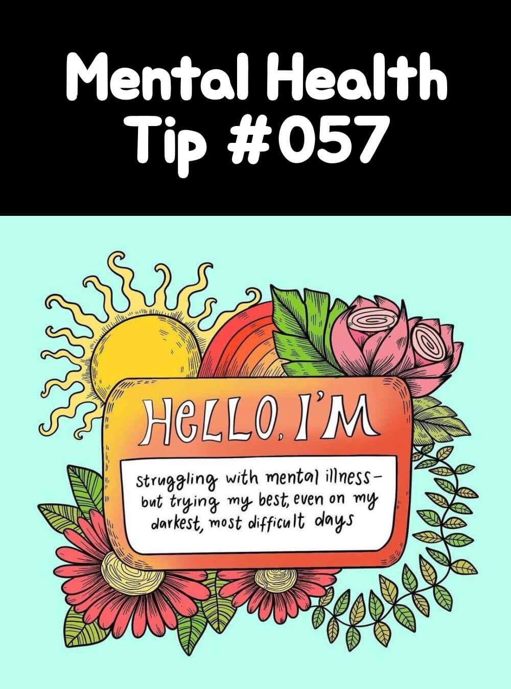 Emotional Well-being Infographic | Mental Health Tip #057